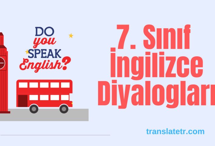 7. Sınıf İngilizce Diyalogları
