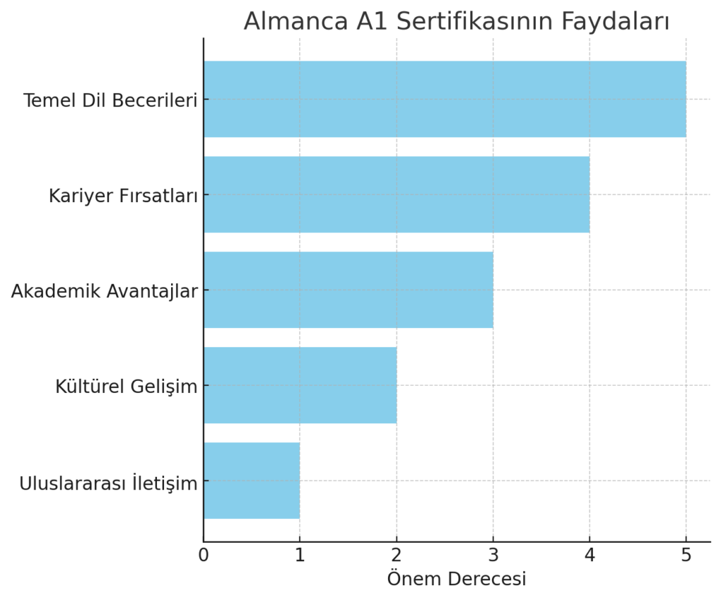 Almanca A1 Sertifikasının Faydaları