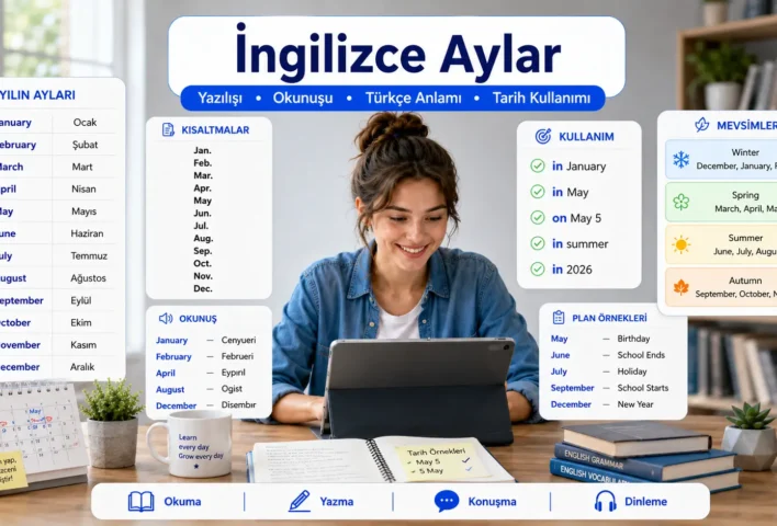 İngilizce Aylar