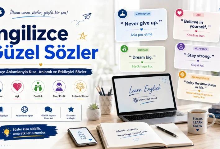 İngilizce Güzel Sözler