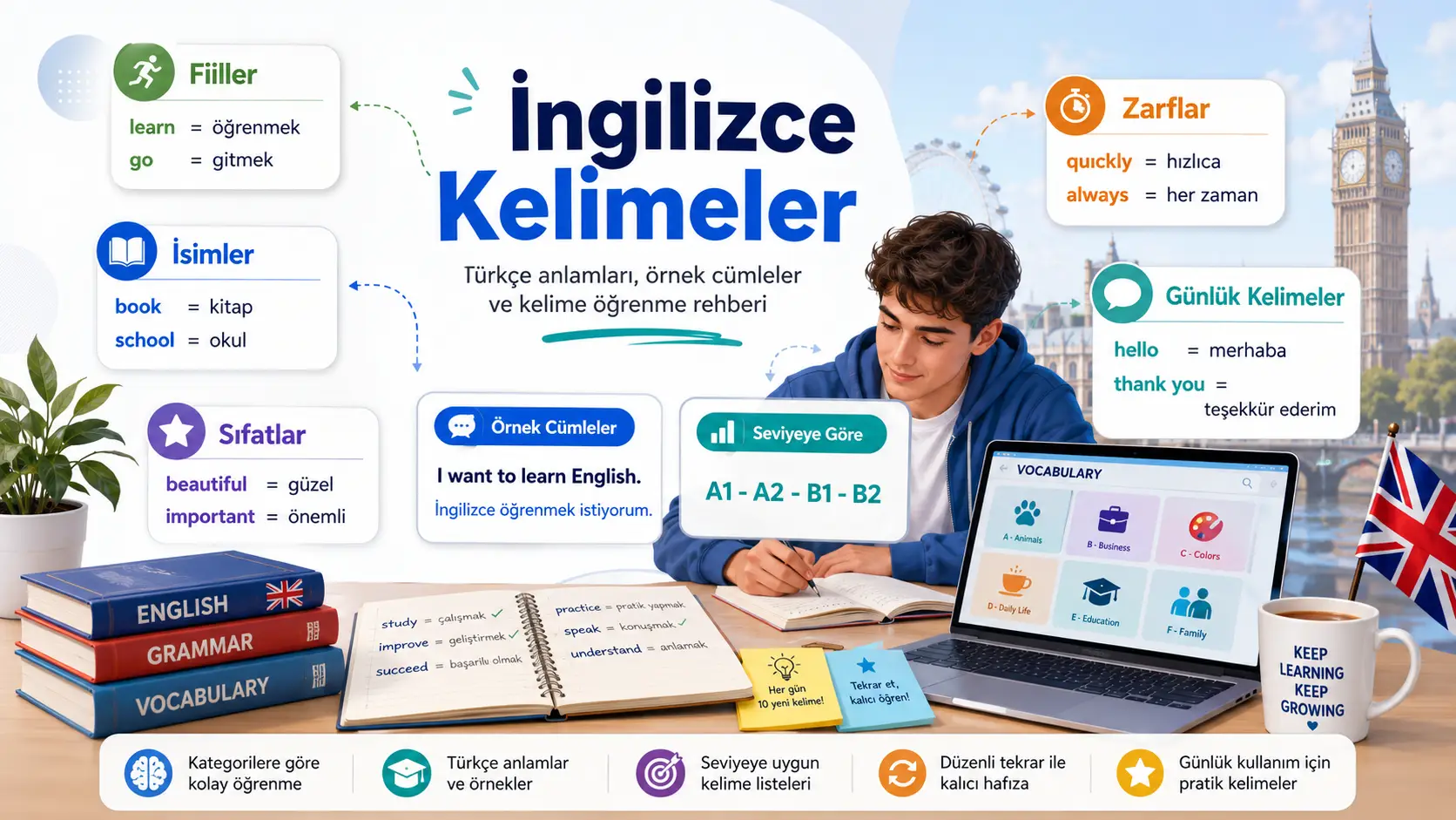 İngilizce Kelimeler